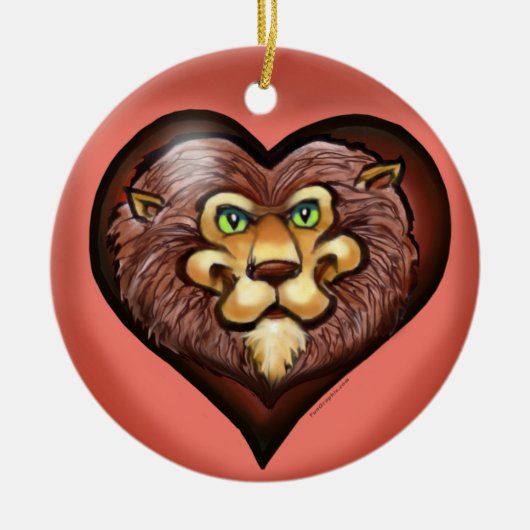 Lion Heart Ornament (Voorkant)