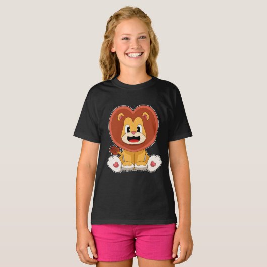 Lion Heart T-shirt (Voorkant volledig)