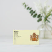 LION_HEART VISITEKAARTJE (Staand voorkant)