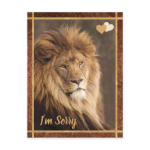 Lion, het spijt me