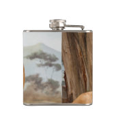 Lion Heupfles (Achterkant)