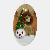 Lion Holiday Ornament - kerstboomversiering (Rechts)