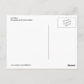 Lion Hunt Briefkaart (Achterkant)