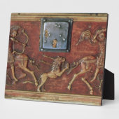 Lion Hunt, plaque uit een Byzantine-kast, 11e ln Fotoplaat (Zijkant)