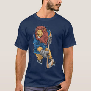 Lion Ice hockey stick T-shirt