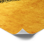  Lion Illustration - 1800's African Animal Poster (Hoek)