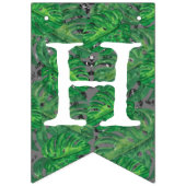 Lion Illustration Safari Happy Birthday Vlaggetjes (Tweede vlag)