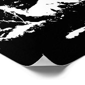 Lion in Black and White Poster (Hoek)