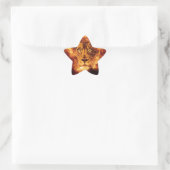 Lion in brand ster sticker (Tas)