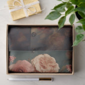 Lion in pak, Pet met Flowers 2 Decoupage Papier (Geschenk)