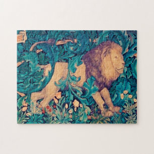 Lion in The Forest, William Morris Legpuzzel