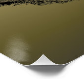 Lion in vectormodus perfect poster (Hoek)