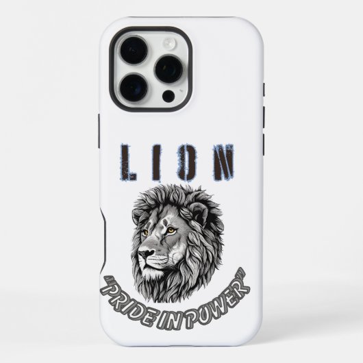 LION iPhone HOESJE (Achterkant)