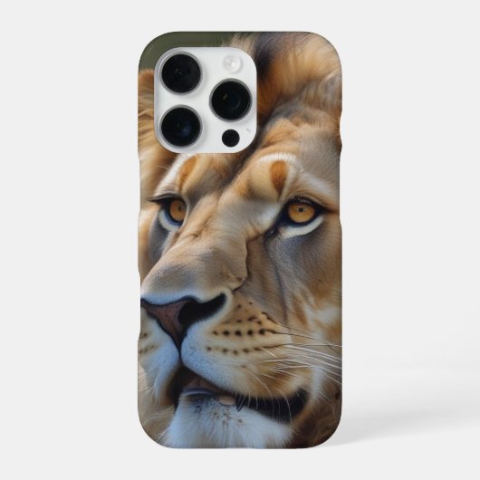 Lion iPhone Hoesje (Achterkant)