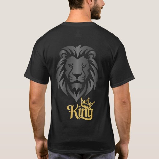 Lion is the king t-shirt (Achterkant)