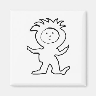 Lion Jammies beroemd gemaakt door Cussdum Design Magneet