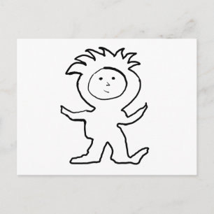Lion Jammies-Kind Briefkaart