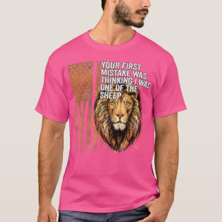Lion je eerste fout was dat ik een van t-shirt