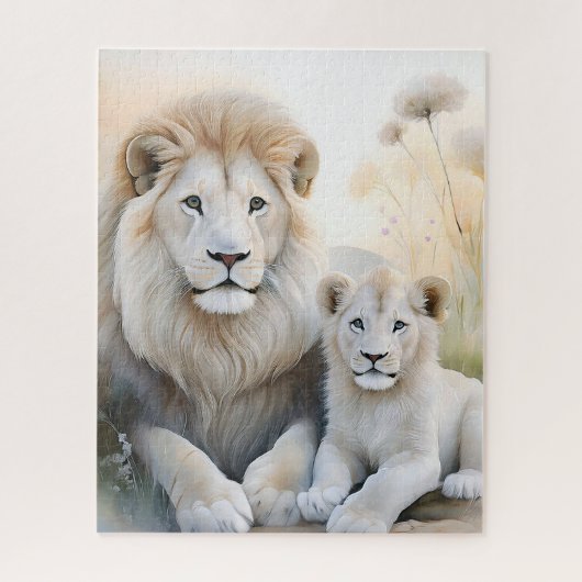 Lion Jigzaag Puzzle Legpuzzel (Verticaal)