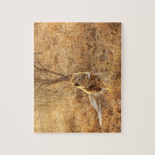 Lion Jigzaag Puzzle Legpuzzel (Verticaal)