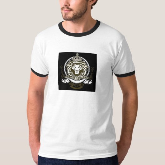 Lion Judah - Dennis Brown Lyrics T-shirt (Voorkant)