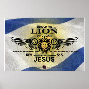 Lion Judah - Engels Poster