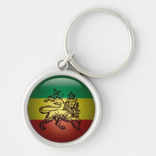 Lion Judah Ethiopia Pin Sleutelhanger (Voorkant)