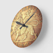 Lion Judah Haile Selassie I Jah Rastafari HIM  Ronde Klok (Hoek)