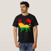 Lion judah - Jamaica Colors T-shirt (Voorkant volledig)