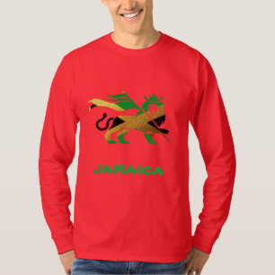 Lion Judah, Jamaicaanse vlag T-shirt