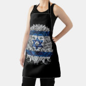 Lion Judah Joodse Pride Israel Flag Jerusalem H Schort (Insitu)