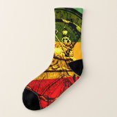 Lion Judah Mannen Socks Sokken (Links - buitenkant)