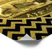 Lion Judah Rasta Solomon Jah Rastafari Poster (Hoek)