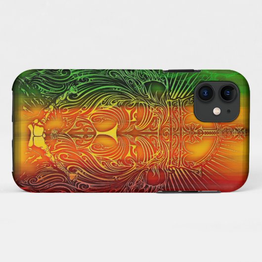 Lion Judah RGG Case-Mate iPhone Case (Achterkant (horizontaal))