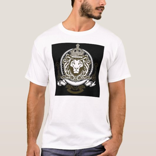 Lion Judah - Sugar Minott quote T-shirt (Voorkant)