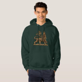 Lion Judah Tripe Jah Rastafari Reggae Rasta Roots Hoodie (Voorkant volledig)