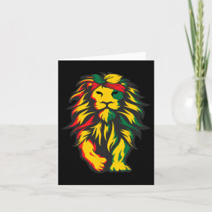 Lion Juneteenth Cool Black History African America Kaart