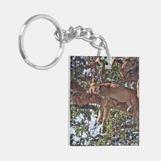 Lion Kantoor Home personaliseert Destiny's Sleutelhanger (Voorkant Links)