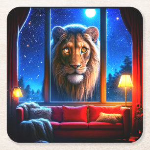 Lion Kartonnen Onderzetters