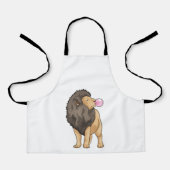 Lion Kauwgom Schort (Voorkant)