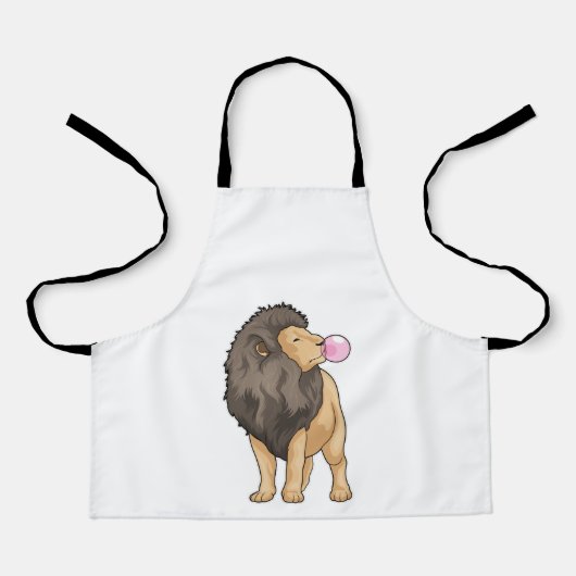 Lion Kauwgom Schort (Voorkant)