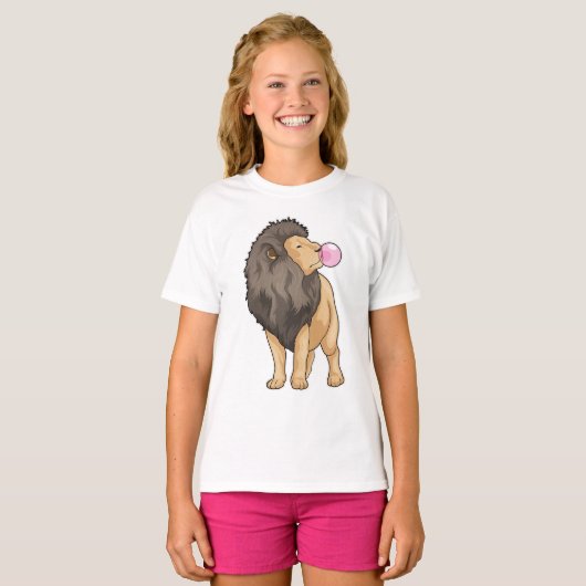 Lion Kauwgom T-shirt (Voorkant volledig)