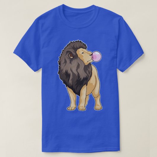 Lion Kauwgom T-shirt (Design voorkant)