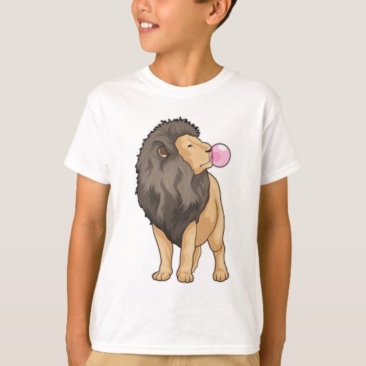 Lion Kauwgom T-shirt (Voorkant)