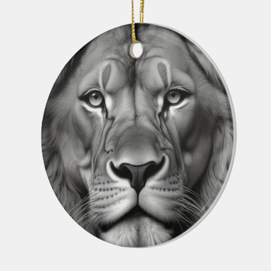 Lion Keramisch Ornament (Links)