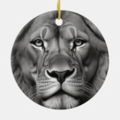 Lion Keramisch Ornament (Achterkant)