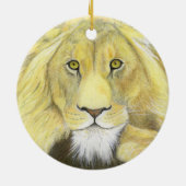 Lion Keramisch Ornament (Achterkant)