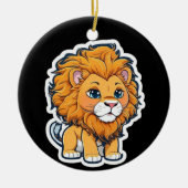 Lion Keramisch Ornament (Voorkant)