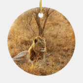 Lion Keramisch Ornament (Achterkant)