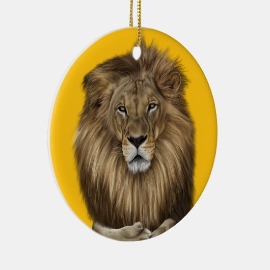 Lion - Keramisch Ornament (Rechts)